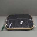 QUALIAZERO 87L Laundry Hamper with Lid  Single Section Bamboo Frame Hamper with Removable Inner Bag & Pull-Tab Cover, Slim Design for Bedroom, Bathroom, or Laundry Room (ONYX BLACK, SINGLE)