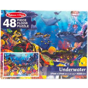 Melissa & Doug Underwater Floor Puzzle - 48 Pieces