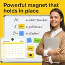 Peel-&-Stick Flexible Adhesive Magnets - 80 Magnetic Dots for Office Supplies, Whiteboard, Crafts, Fridge, & School Projects