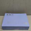 Hair Dryer Brush,Blow Dryer Brush with Attachments,110000 RPM Curly Twist 6 in 1 Air Style, Professional Ionic Hair Styling Tool, Left & Right Air Curler, Volumizer (Blue Gold)