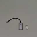 Video Capture Card, HDMI to USB C 3.0 Capture Card, 1080P 60FPS Video Capture Device, for Streaming, Teaching,Gaming, Video conferencing or Live Broadcasting (Grey)