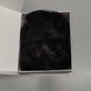 BARSDAR Claw Clip Short Human Hair Ponytail Extension with Bendable Metals - DIY Styles 8 Inch Real Human Hair Messy Bun Hairpieces for Women - Thick Natural Short Black Ponytail Daily Wear