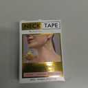 ITECFREELY 28PCS Neck Lift Tape, Invisible Neck Tape Lifting for Double Chin & Sagging Skin, Reusable High Elastic Face Tape Waterproof & Breathable Instant Lift for Women (Golden)