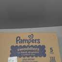 Swaddlers Diapers, Size 5 (20-37 lbs), 132 Count, Fragrance Free, Hypoallergenic, Absorbent, Pediatrician Recommended, Skin Safe