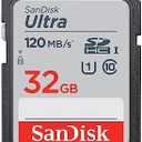 SanDisk 32GB 3-Pack Ultra SDHC UHS-I Memory Card (3x32GB) - SDSDUN4-032G-GN6IM [Older Version]