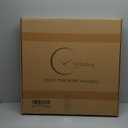 YISITEONE Classical Large Decorative Wall Clock with Pendulum, Modern Non-Ticking Silent Metal Wall Clocks for Living Room, Bedroom, Study, Office, 23.6" (Gold)