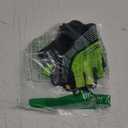 Souke Sports Cycling Bike Gloves - Padded Half Finger Bicycle Gloves with Shock-Absorbing, Anti-Slip, Breathable MTB & Road Biking Features for Men & Women (X-Large, Green-black)