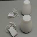 Diffuserlove 2 Pack 200ml Essential Oil Diffuser Ultrasonic Aromatherapy Diffuser Cool Mist Humidifiers with 7 Color LED Lights & Waterless Auto Shut-Off for Home Office Kitchen Bedroom (White)