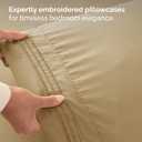 Full Size 4 Piece Sheet Set - Comfy Breathable & Cooling Bed Sheets Set - Hotel Luxury Bedding for Women, Men, Kids, Teens, Boys & Girls - Deep Pockets, Ultra-Soft and Wrinkle Free - Oeko-Tex - Beige