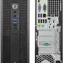 HP EliteDesk 800 G1 SFF High Performance Business Desktop Computer, Intel Quad Core i5-4590 Upto 3.7GHz, 16GB RAM, 1TB HDD, 256GB SSD (Boot), WiFi, Windows 11 Professional
