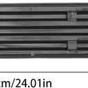 Front Bumper Trim Compatible for F150 2018 2019 2020 3.5L 5.0L Lower Grille Bumper Molding Trim Panel Black Replace#JL3Z-17B968-AB / JL3Z17B968AB