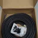 Cat 8 Ethernet Cable, 8FT High Speed Heavy Duty 26AWG Cat8 LAN Network Cable 40Gbps, 2000Mhz with Gold Plated RJ45 Connector, Outdoor&Indoor Internet Cable Compatible for Router Gaming Modem Xbox