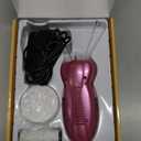 Electric Women Facial Hair Remover, EC VISION Ladies Beauty Epilator Trimmer Facial Cotton Threading Hair Shaver (Pink)