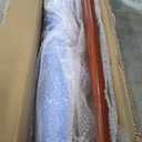 2 Pcs 60 Inch Concrete Placer with 22 Inch Wide Rake Head, Blue
