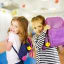 ArtCreativity Ducky Keychains for Kids, Set of 12, Key Chains with Yellow Duck, Accessories for Keys, Backpack, or Pocket Book, Keyholder Birthday Party Favors, Carnival Party Favors for Children