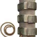 Heat Resistant Suppressor Cover (5/6/7/7.5/9 inch) with Microfiber Sleeve, Heat Insulation Suppressor Cover for Hunting Fireproof Suppressor Wrap