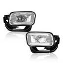 OKSIWA LED Fog Lights,Compatible with 2009-2012 Dodge Ram 1500, 2010-2018 Ram 2500,2012-2018 Ram 3500, Front Fog Lamp, Replacement Fog Light Assembly, Waterproof