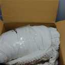 Bedsure Tufted Boho Comforter Set King Size - Beige Boho Bed Set, GentleSoft 3 Pieces Farmhouse Shabby Chic Embroidery Bedding, Gifts for Woman, Soft Jacquard King Comforter for All Seasons (01 - Beige - Elegant)