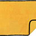 2 x CARCAREZ Microfiber Car Drying Towels, 16x24 Inch Large Car Wash Detailing Buffing Polishing Towel with Microfiber Cloth (Gold, 6)