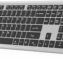 TECKNET Bluetooth Keyboard Rechargeable, 4Device Free Switching (2.4G+BT), UltraSlim Full Size Wireless Keyboard, Quiet Typing, for PC/Laptop/Smart TV/Phone, Adjustable Stand, 12 Multimedia Keys
