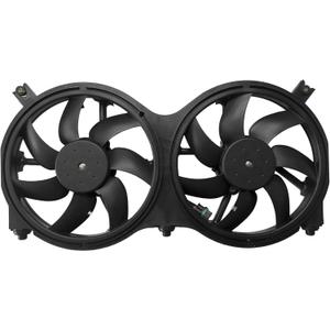 PartsFlow Radiator and Condenser Cooling Fan Without Control Module for 2014-2019 Infiniti QX60 for 2013 Infiniti JX35 for 2013-2018 Nissan Pathfinder 621-586