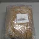 Large Round Back Dining Chair Slipcovers, Set of 4/6 Stretch Dining Chair Covers for Kitchen Dining Room Chair Seat Protectors (4, Khaki, Large)