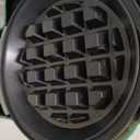 2-in-1 Double Waffle & Pancake Maker - CACHOO Mini 4" Nonstick Waffle Iron & Small Round Griddle with 4 Removable Plate Sets, Dishwasher Safe, Perfect for Small Spaces, Apartments & Dorms, Aqua