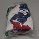 Pack of 4 Flaglink 1.5x3Ft American Pleated Fan Flag Width Approx 90cm - US Patriotic Half Fan Bunting Flag 