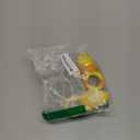 NatureBond Baby Food Feeder/Fruit Feeder Pacifier Nibbler (2 Pack) - Infant Teething Toy Teether Weaning in Appetizing Colors | + Additional Silicone Sacs (Sunshine Orange and Lemonade Yellow)