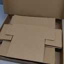 10 Pack Small Shipping Boxes 6x4x3 Inch Corrugated Small Cardboard Boxs for Shipping, Packaging Boxes for Business, Gift Packing, Mailer, DIY Crafts Packing (Brown)