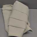 NICETOWN Kitchen Curtains for Decoration, Thermal Insulated Grommet Room Darkening Draperies/Panels for Laundry (Beige, 2 Panels, W42 x L63 inches)