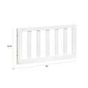 Davinci Toddler Bed Conversion Kit (M12599) in Warm White