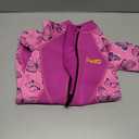 Girls Wetsuit Kids Shorty Wetsuits Toddler Thermal Swimsuit 2mm Neoprene Front Zip Keep Warm for Boys Girls Toddler Youth Swimming Diving Surfing (Pink, 2)
