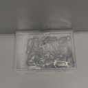 30 PCS Mini Carabiner Clip, Metal Spring Snap Hook Keychains Small Carabiner Clip for Keys, Micro Carabiners with a Transparent Storage Box Key Carabiners Clips Sport Accessories for Outdoor Camping