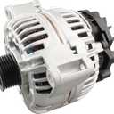 Alternator 13884N Compatible with Chrysler Crossfire 2004-2008 Mercedes-Benz C240 C32 AMG C320 CLK320 ML320 ML350 SLK320 2.6L 3.2L 3.7L V6 Replace 334-1418 113302 LRA2890 0124515056 5097755AA