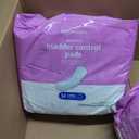 Amazon Basics Incontinence Pads for Women, Postpartum, Long, Bladder Control, Moderate Absorbency, Unscented, 108 Count (2 Packs of 54)