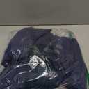 Genina Waterproof Seat Covers for Dining Room Chair Covers Waterproof Dining Chair Covers (6 PCS-Rear-gapped, Navy Blue), 10"D x 10"W x 2"H