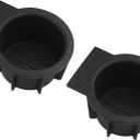 TQPONLY Cup Holder Insert, Fit 04-08 Ford F150 with Flow Through Console/04-14 F150 without Flow Through Console/Ford Expedition Lincoln Navigator Mark LT Replaces 2L1Z-7813562-AAA Front Center Console
