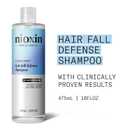 Nioxin Hair Fall Defense Shampoo | Activates Hair Follicles for Visibly Less Hair Loss| With Lauric Acid, Caffeine, Niacinamide and Sandalore
