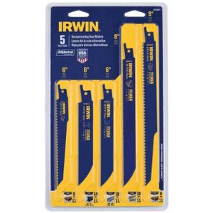 Di Irwin 5pc Recip Saw Blade Kit