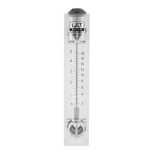 LZT M-15 0.5-5GPM 2-18LPM Water Flow Meter Panel Mount Type Flowmeter
