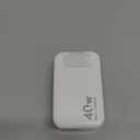 4-in-1 Retractable Gan Wall Charger Plug USB C,Travel Essentials Brick Multiport, 3ft Lightening+ Type C Cables,40W Fast Charging Foldable Block for iPhone 17 Pro/16/15/14/13,iPad,Galaxy