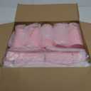 Mimorou 16 Pcs 7.48 Inch Thanksgiving Vases for Centerpieces Mason Jars with Twine Bow Galvanized Metal Flower Vase Rustic Vintage Farmhouse Tin Bucket for Wedding Home Table (Pink)