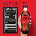 Coke Zero Sugar Diet Soda Soft Drink, 16.9 fl oz, 6 Pack Best Before Date 08/18/2025