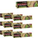 2 x Kashmir Organic Natural King-Size Slim Filling Paper Conveyable Flexible Bundle Comes with - Pack of 10