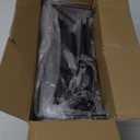 Over The Door Pantry Organizer, Pantry Storage and Organization, 6-Tier Adjustable Hanging Baskets, Metal Wall Mount Spice Rack Seasoning Shelves for Home & Kitchen, Laundry Bathroom - Black