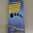 Plantar Fasciitis Feet Insoles Arch Supports Orthotics Inserts Relieve Flat Feet, High Arch (Mens 9-9 1/2 | Womens 11-11 1/2) (Gray)