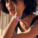 Slim Braided Bands for Apple Watch Band 40mm 41mm 42mm 38mm 46mm 44mm 45mm 49mm Women,Stretchy Solo Loop Nylon Elastic Thin Narrow Skinny Strap for iWatch Ultra 3/SE 3 Series 11 10 9 8 7 6 5 4 3 2 33