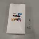 Koogel 10 Packs Canvas Zipper Pencil Bags, 5 Style Pencil Case Pouch Bag Small Cosmetic Makeup Bags Coin Purse Multifunctional Cosmetic Makeup Bag Small Pouches for Purse