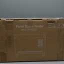 Convection Panel Heater, 1500W Electric Portable Heaters for Indoor Use Large Room Heater with Smart Thermostat, Remote, 24h Timer, Quite Heaters for Bedroom Office, Black